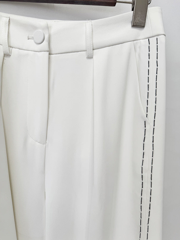 Elinor Saddle-Stitch Suit