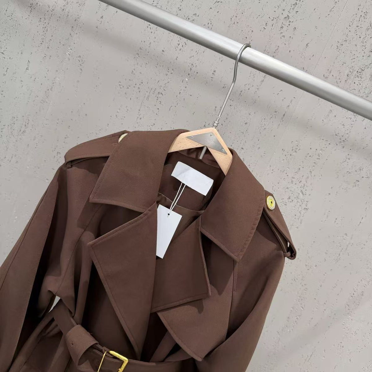 Tilda Gilt-Button Trench