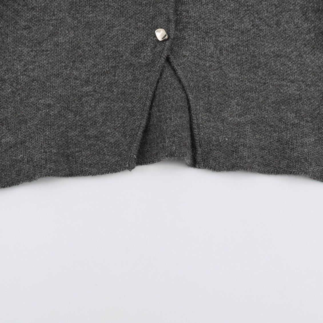 Mirela Pebble-Button Cardigan