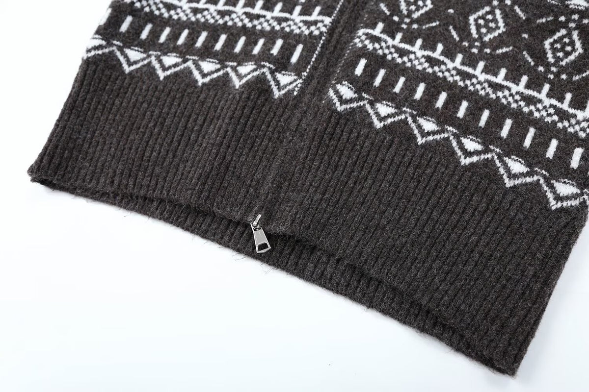 Ingeline Fair Isle Knit Set