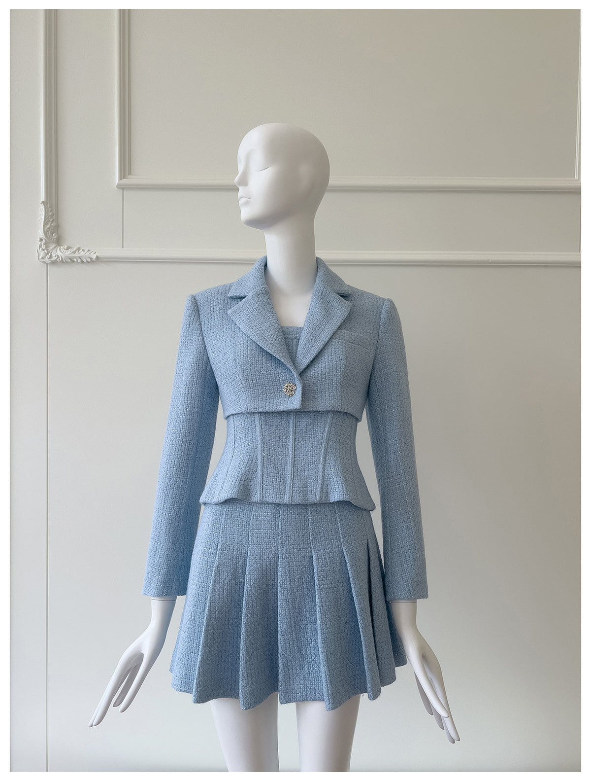 Celeste Tweed Three-Piece