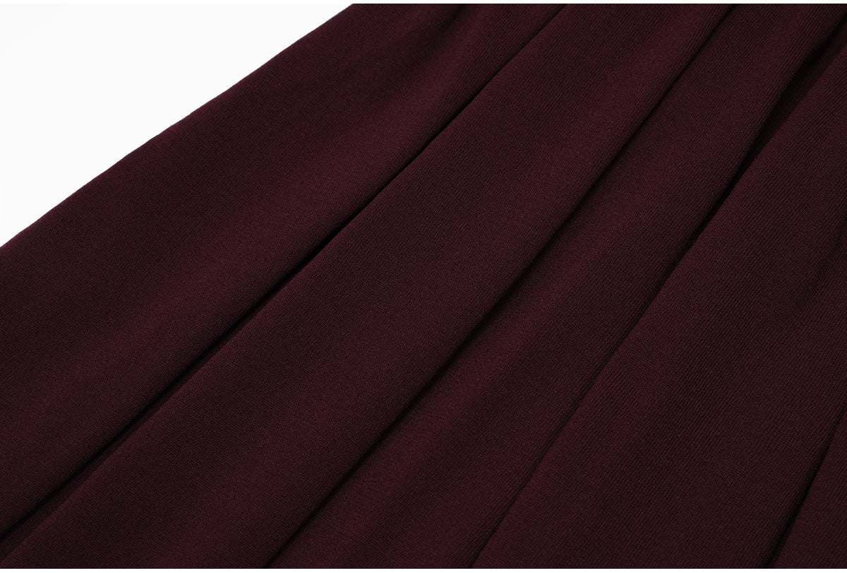 Noemi Ribbed Knit Column Maxi Dress