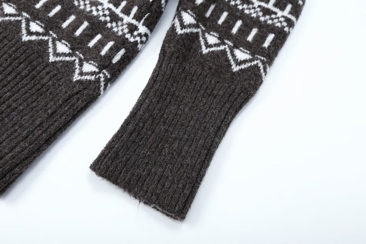 Ingeline Fair Isle Knit Set