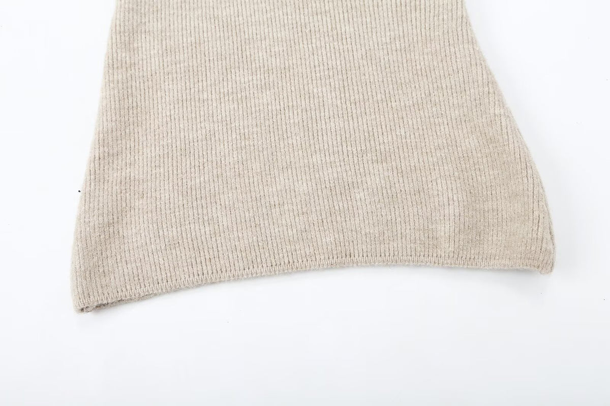 Gwenllian One-Shoulder Knit Set