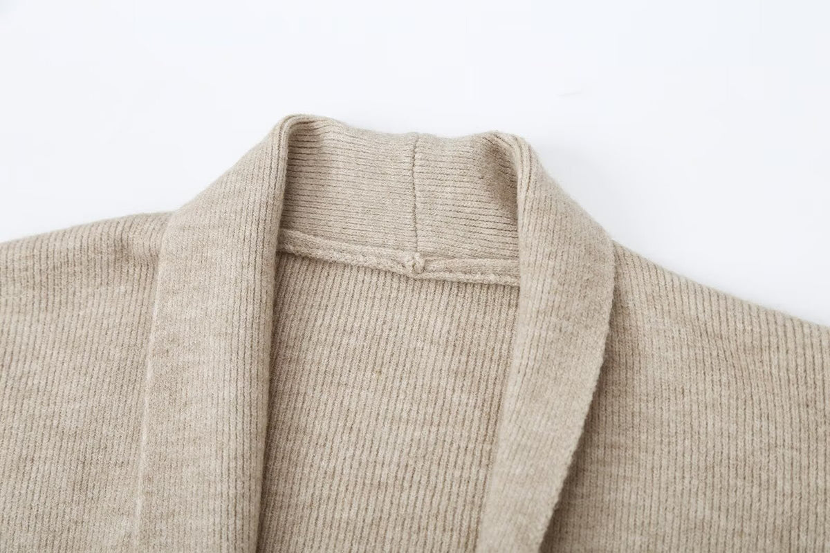 Gwenllian One-Shoulder Knit Set