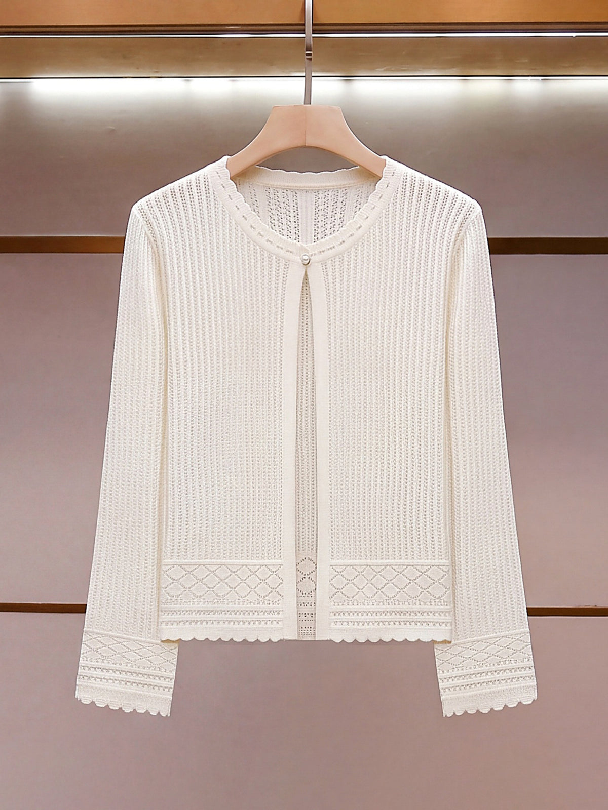 Amelie Pointelle Knit Set