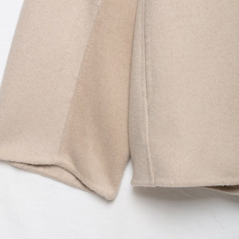 Delphia Plush-Collar Coat