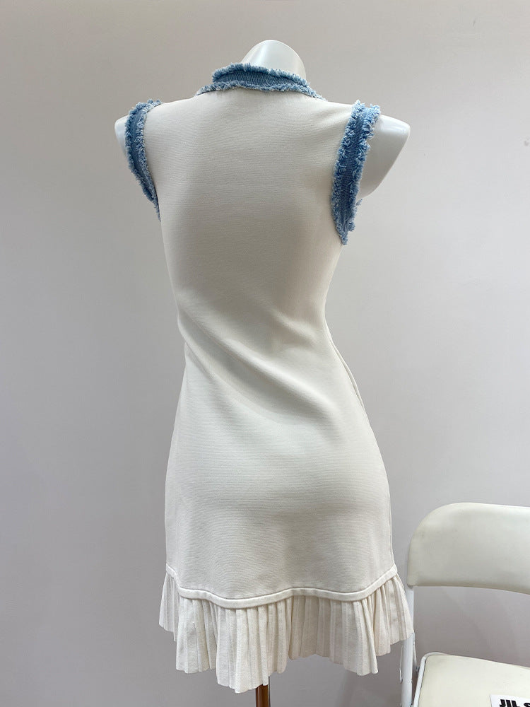 Korelle Color Block Mini Dress