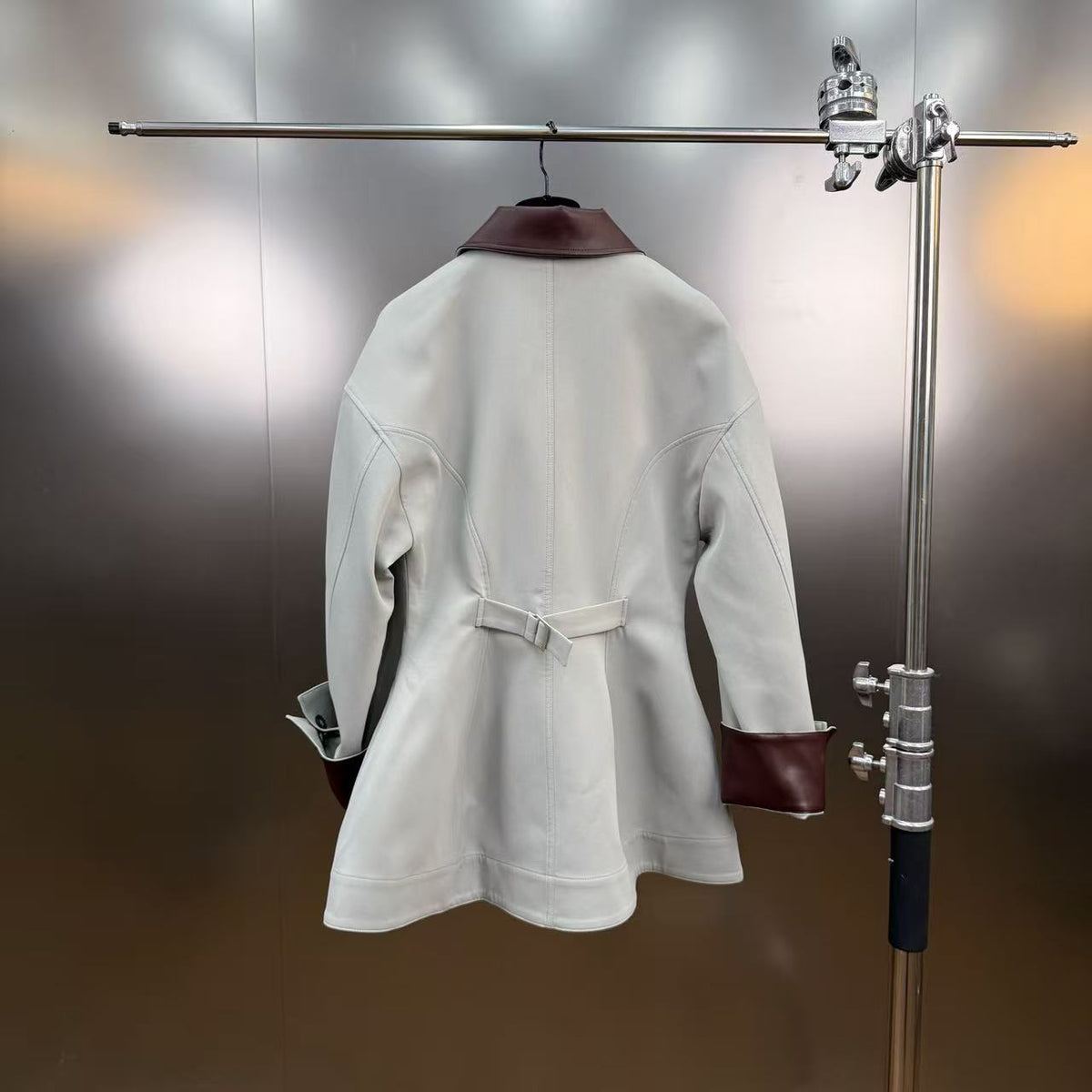 Ottilie Contrast-Collar Jacket