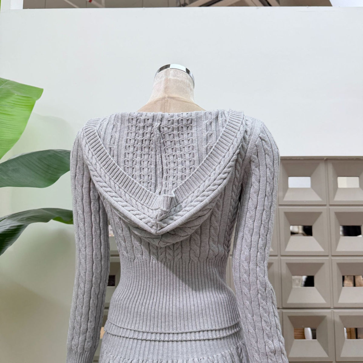 Elowen Hooded Knit Set