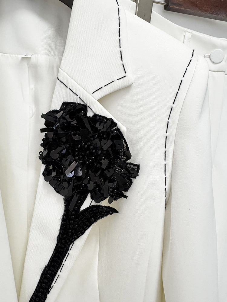 Elinor Saddle-Stitch Suit