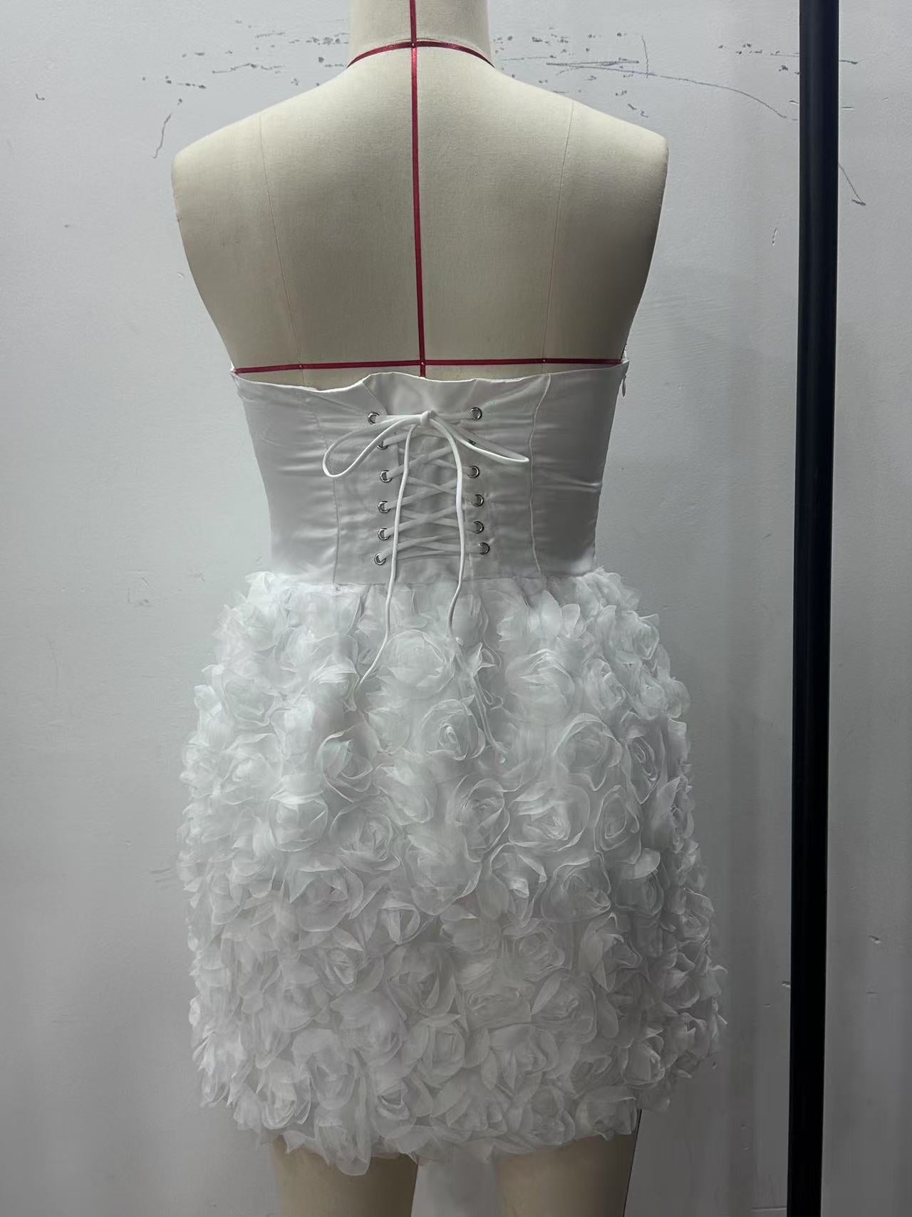 Elite Muse Strapless Mini Dress