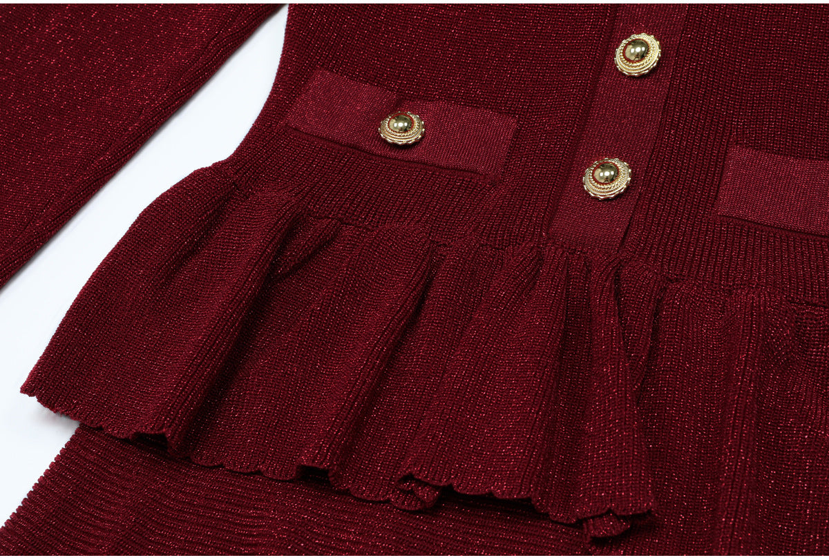 Clarissa Peplum Mini