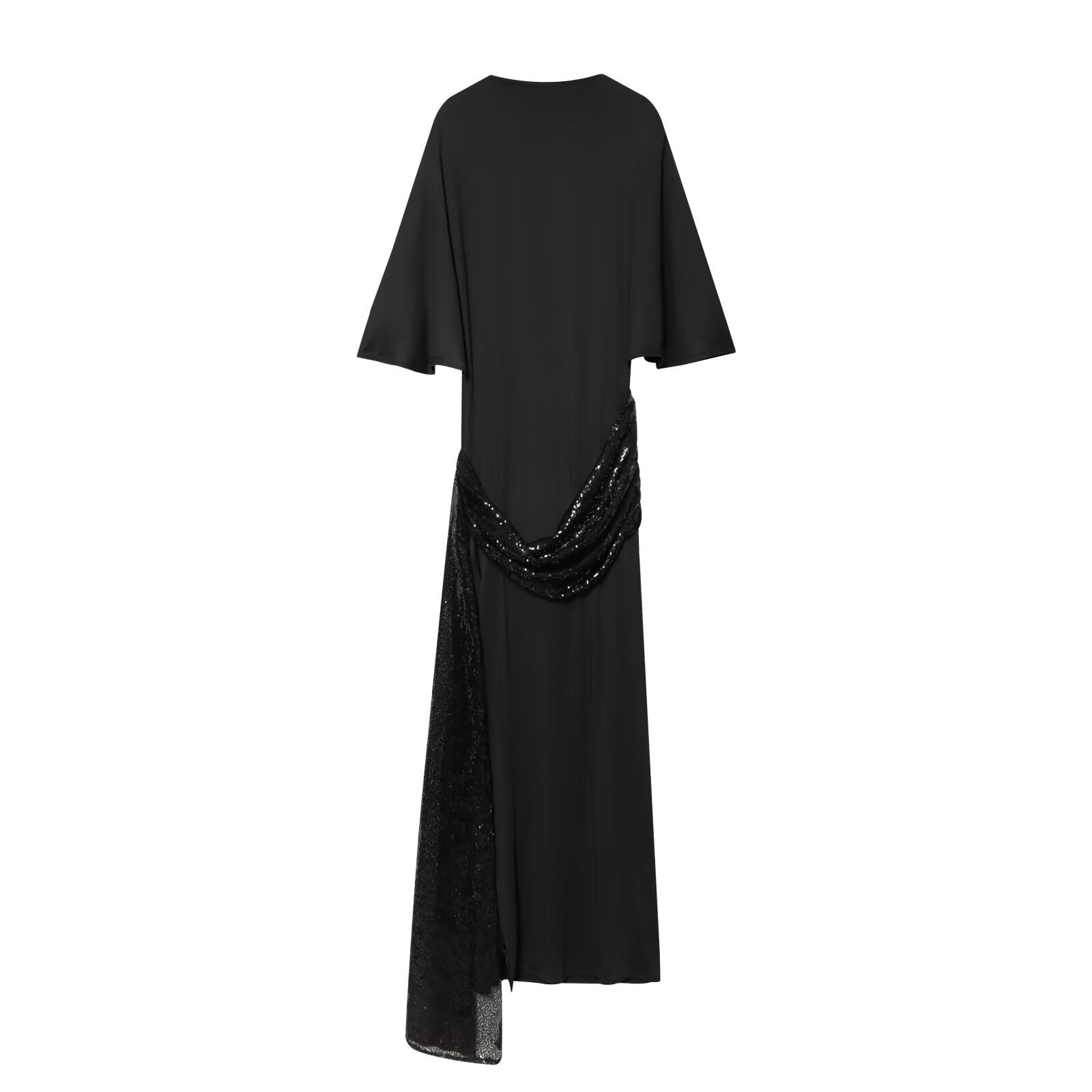 Ondine Sequin Drape Gown