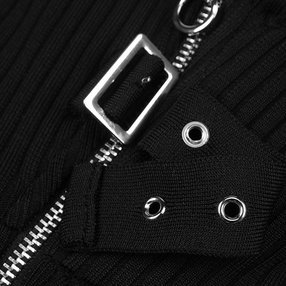 Lisette Teddy-Collar Mini