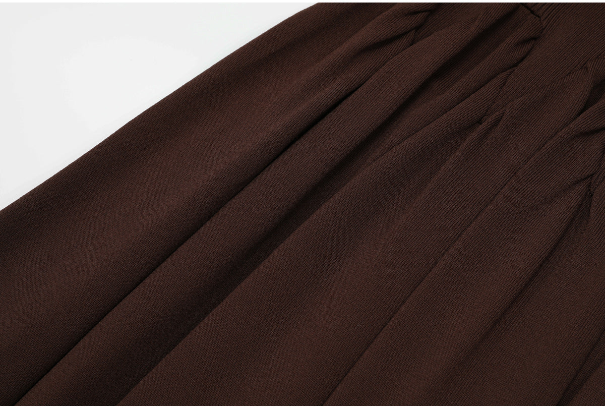 Noemi Ribbed Knit Column Maxi Dress