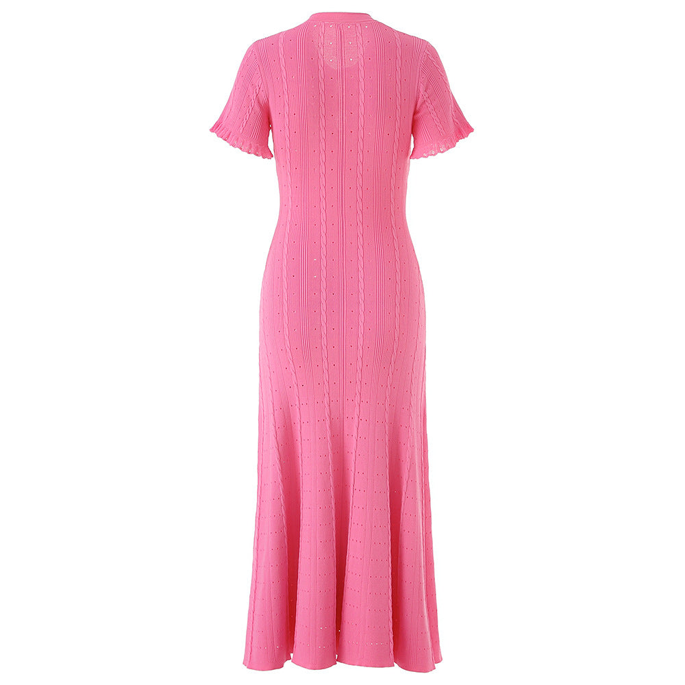Sculpt Knit Hollow Dress