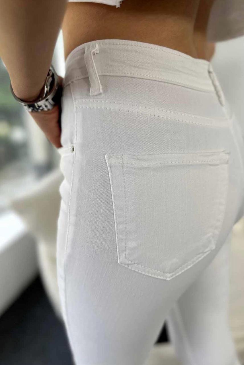White Slim Jeans - MD Fashionwear
