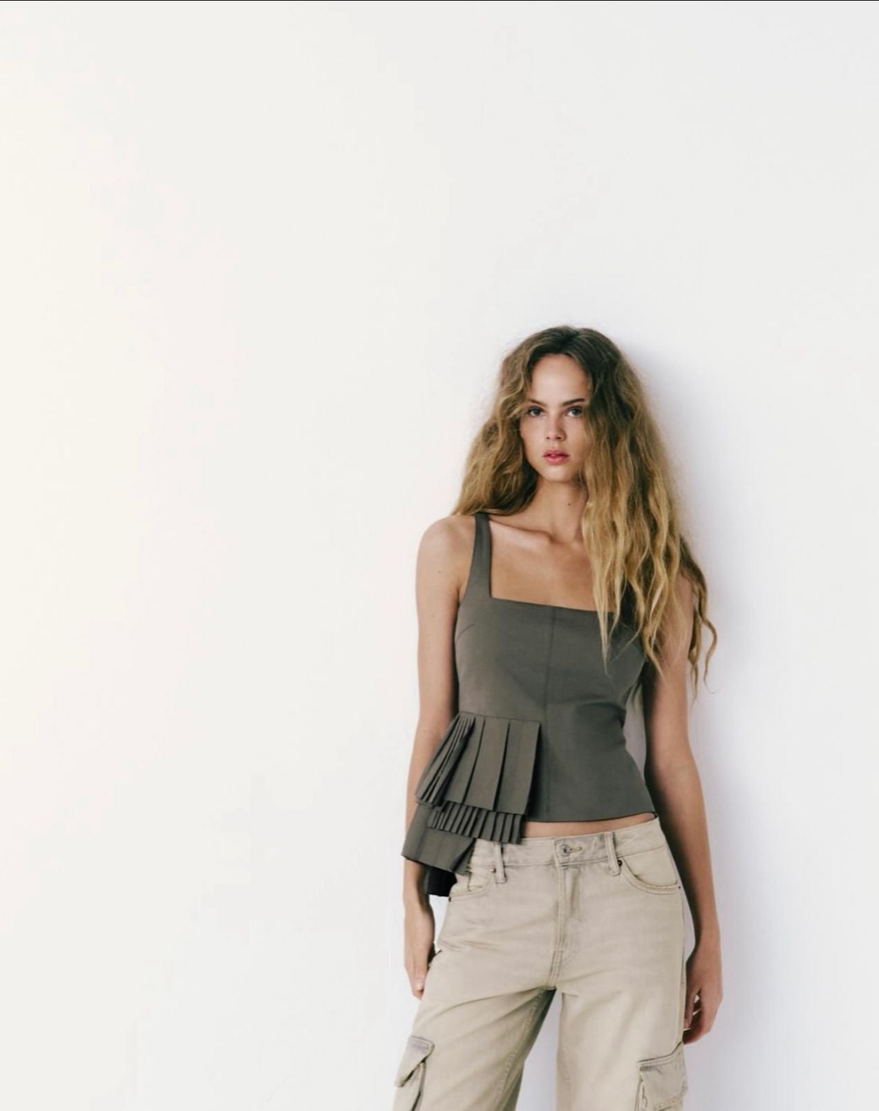 Ruffled top