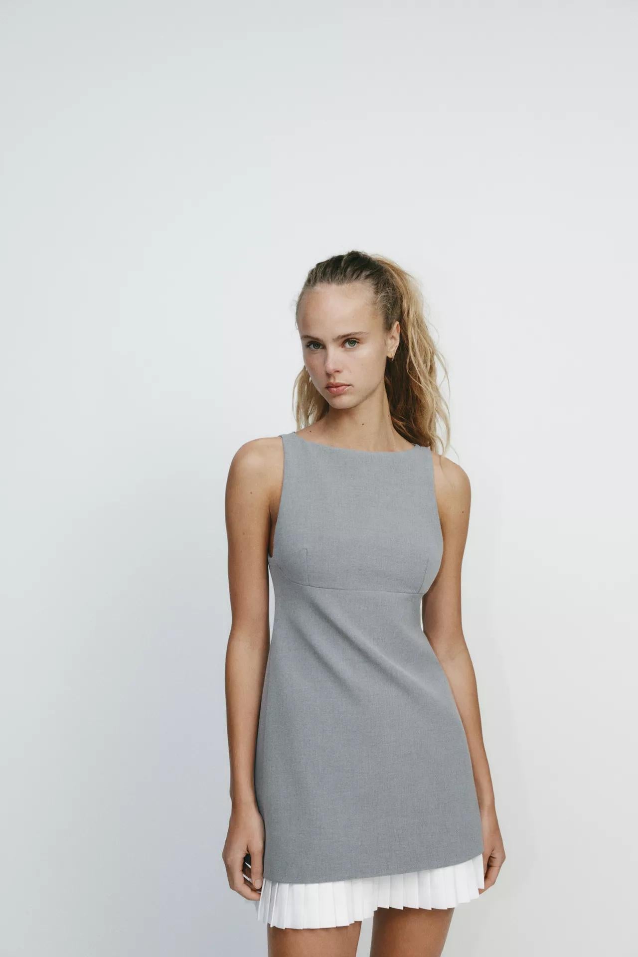 Short Poplin Dress