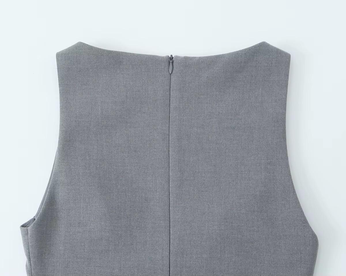 Short Poplin Dress