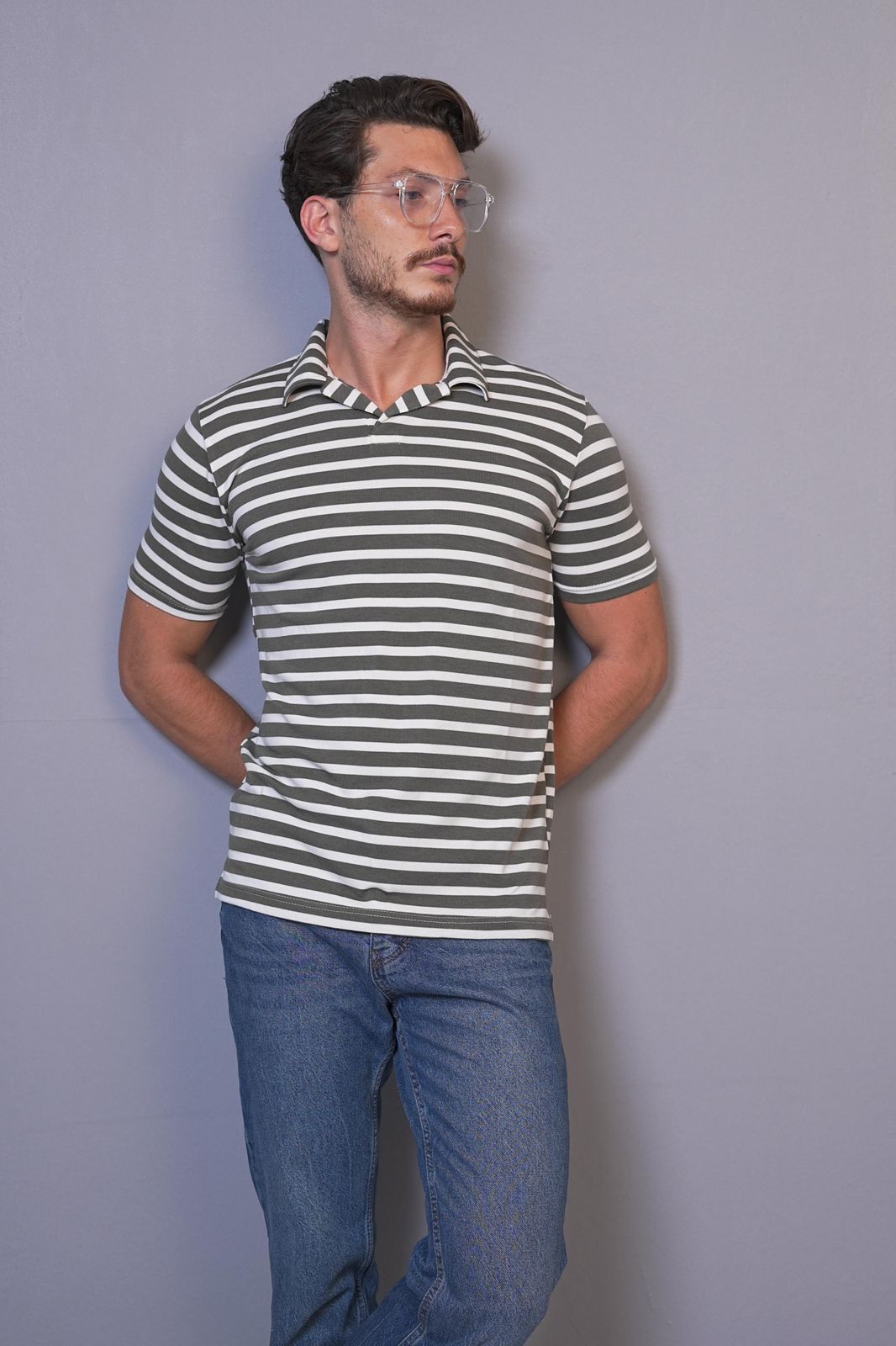 Jason Striped Polo