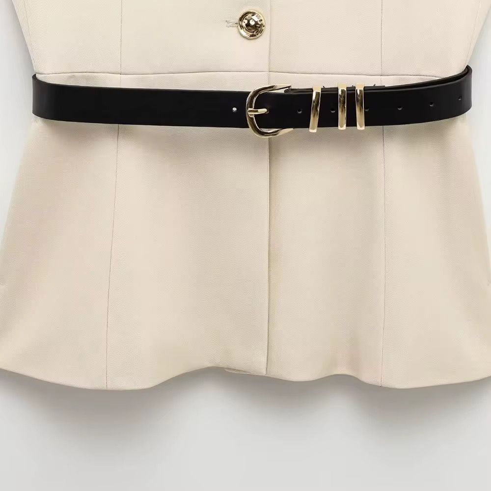 Chich vest with belt