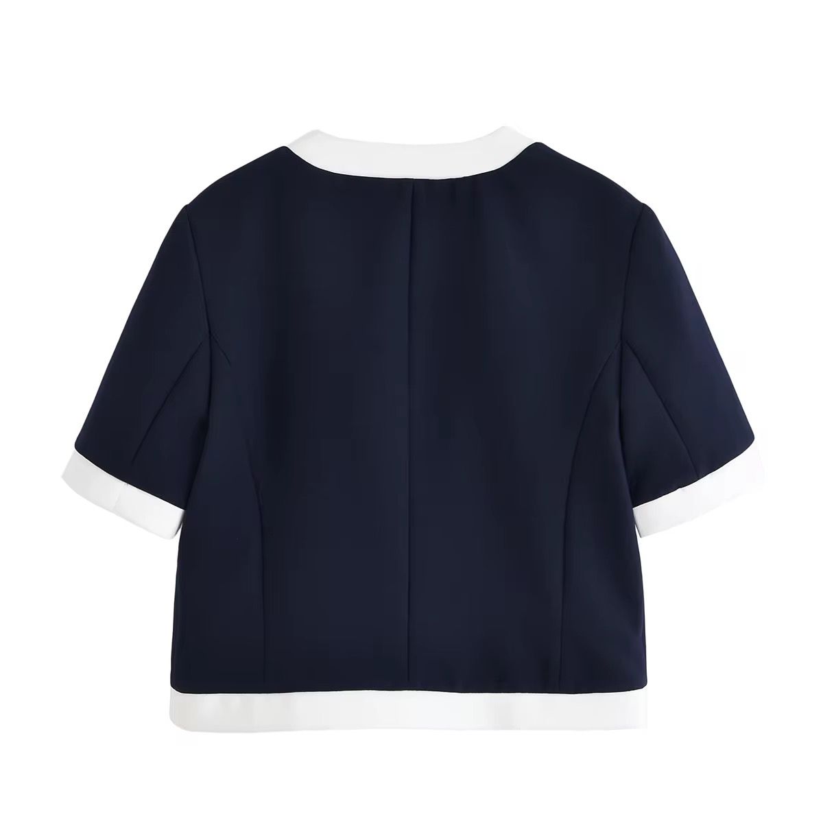 Color Trim Cardigan
