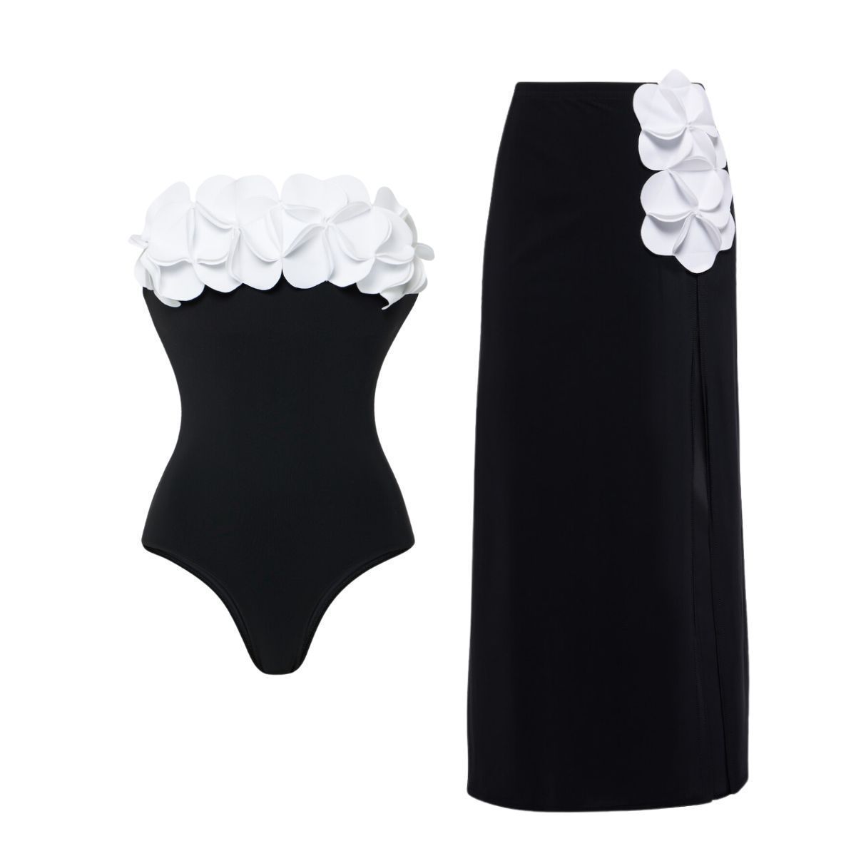 3D Floral Swimsuit