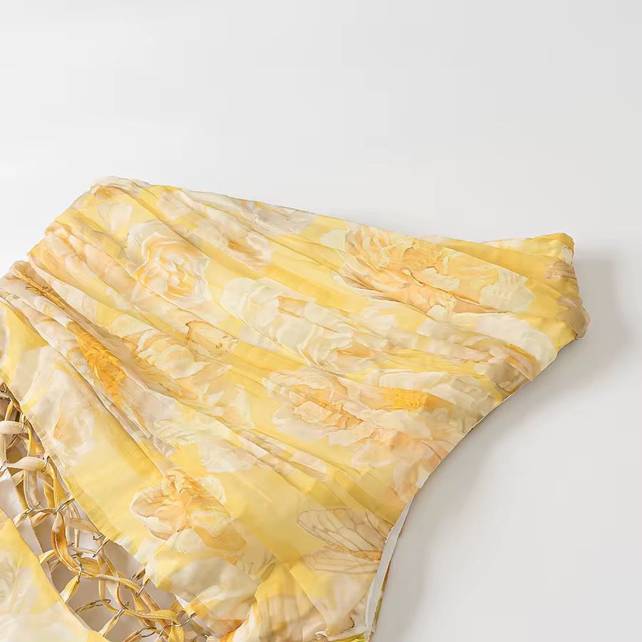 Slanted Shoulder Dress