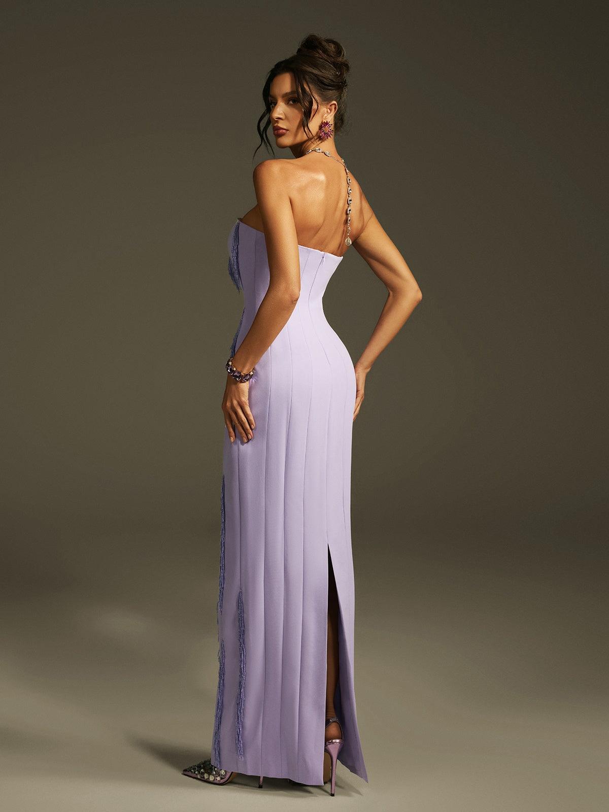 Purple Pearl Dress
