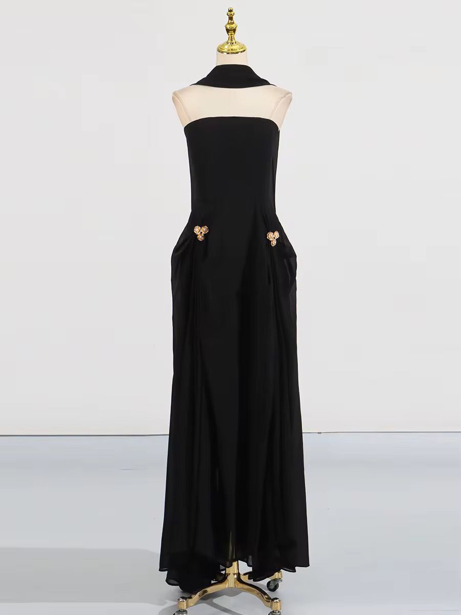 Gold Rose Dress