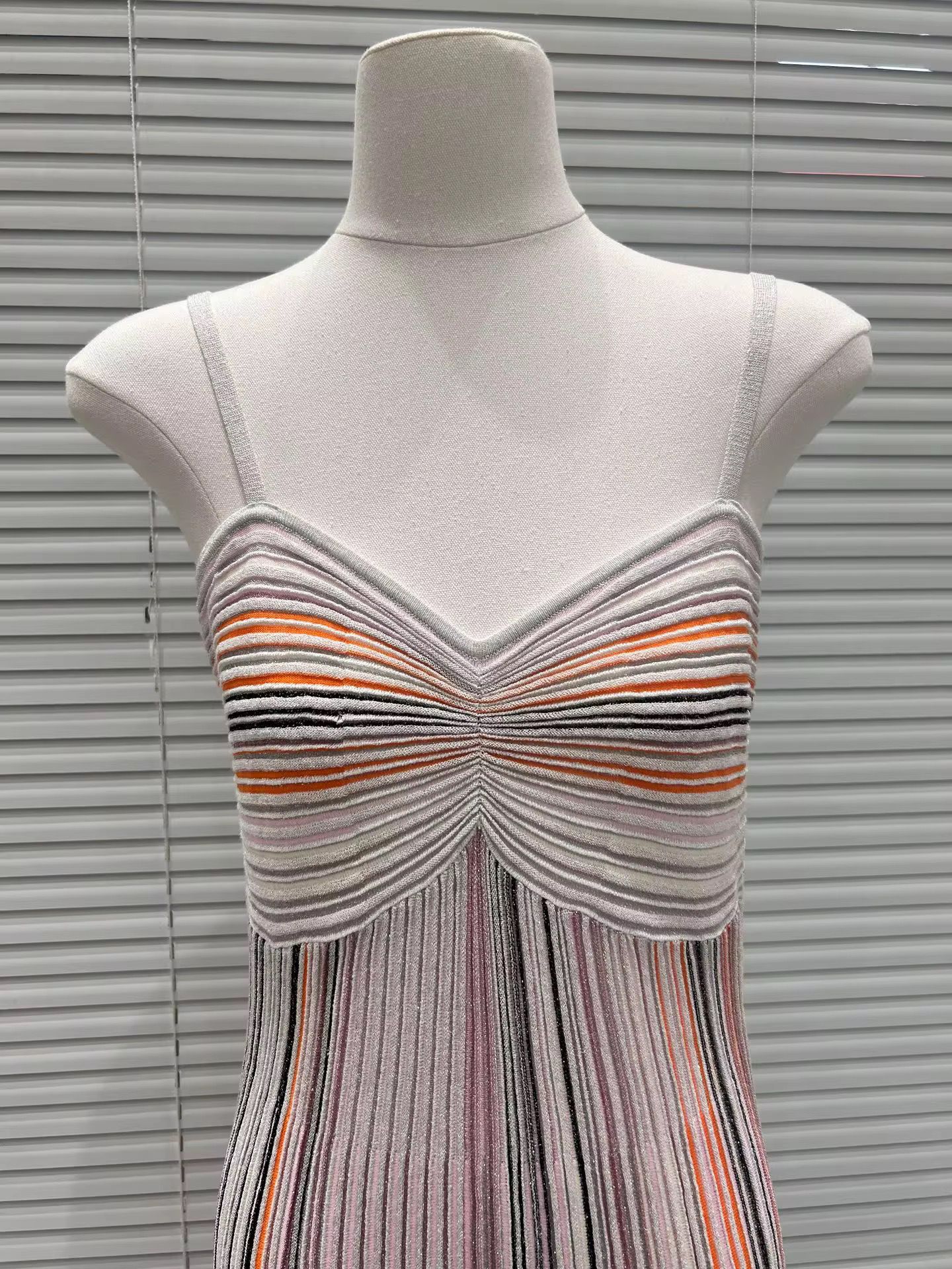 Colorful Striped Dress