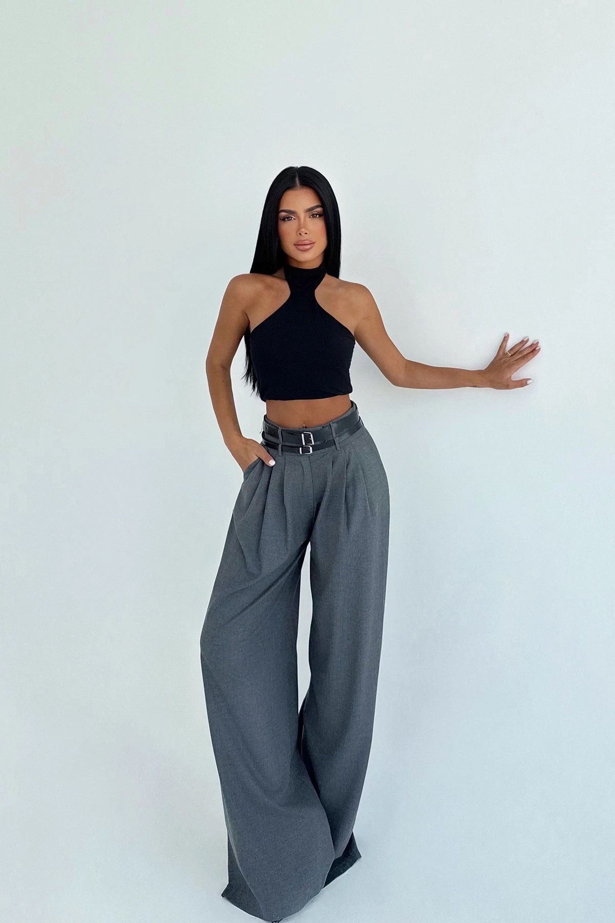 Belt Detail Trouser