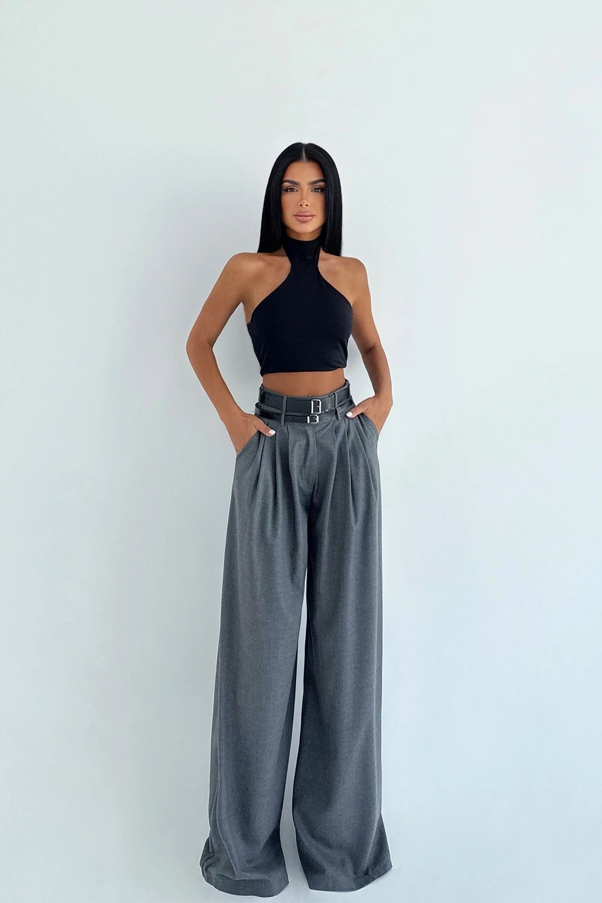 Belt Detail Trouser
