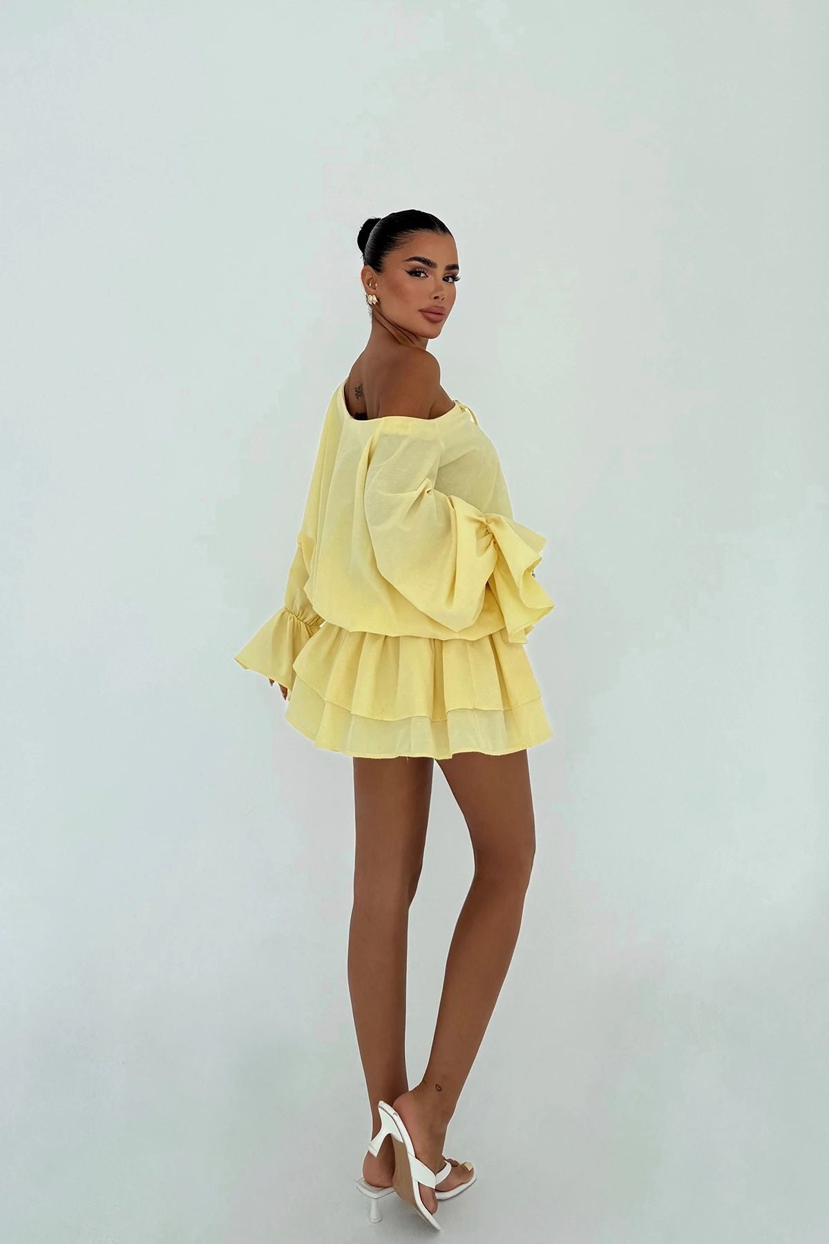 Yellow Darcie Mini Dress