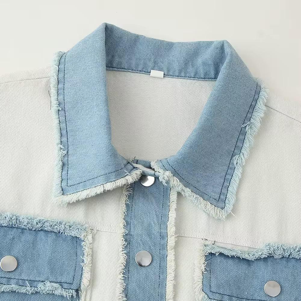 White Denim Jacket