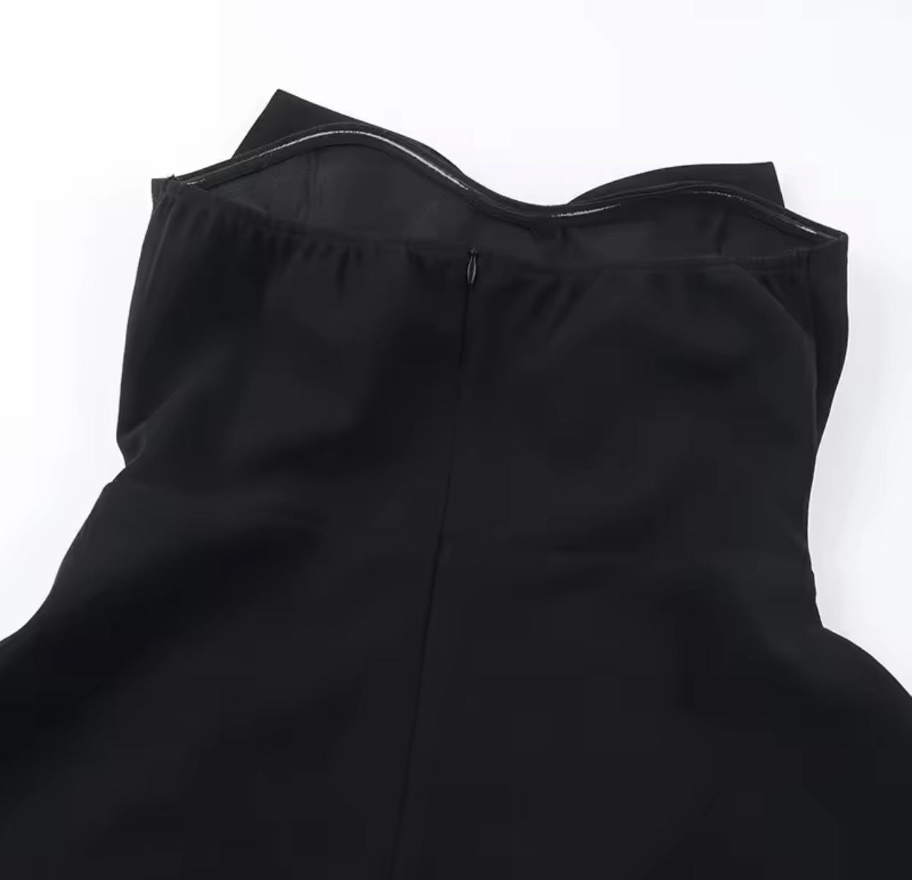 Strapless Front Bow Dress