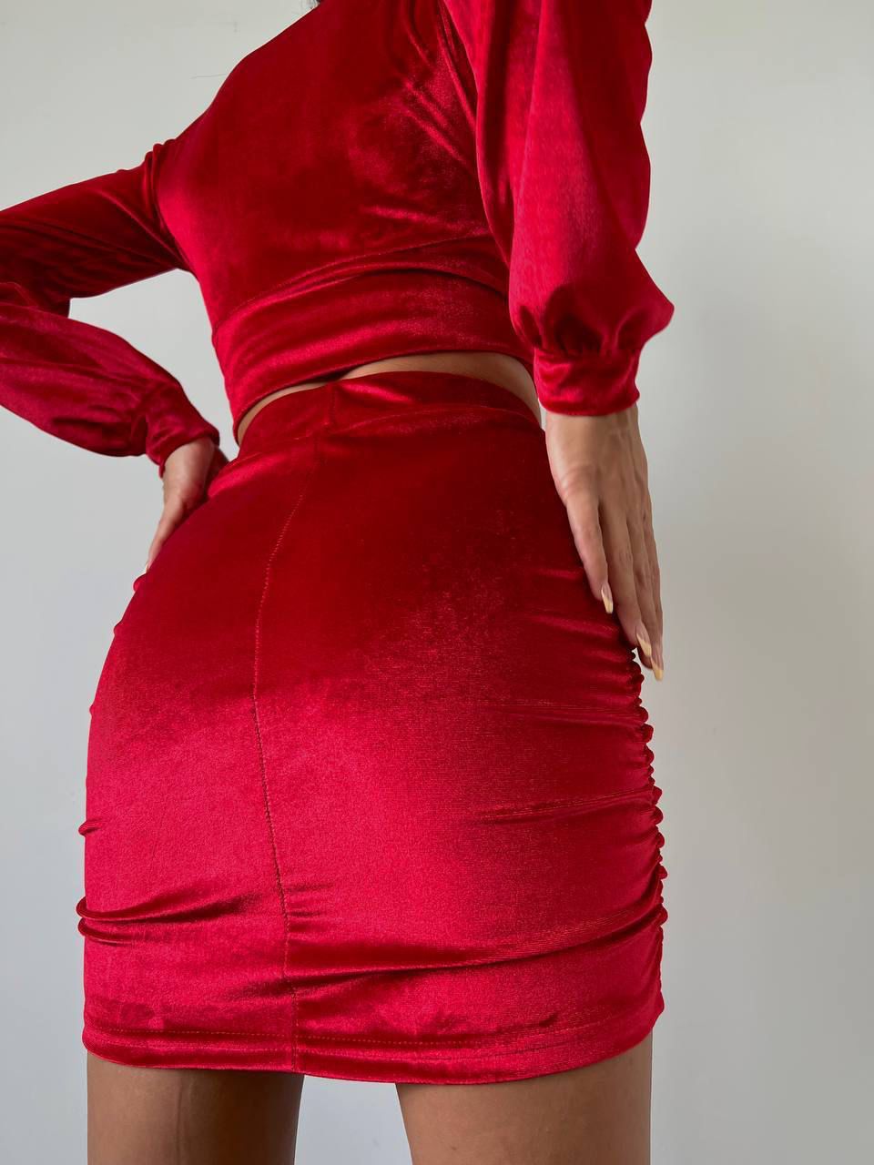 Ava French Velvet Set