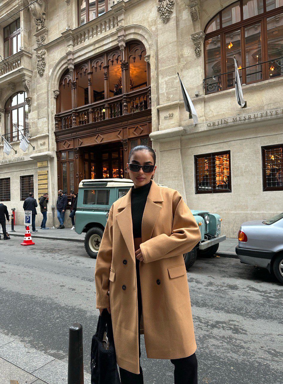 Evie Cashmere Coat
