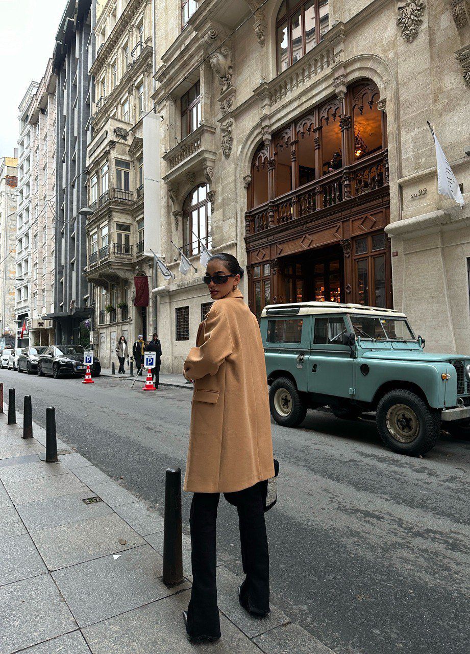 Evie Cashmere Coat