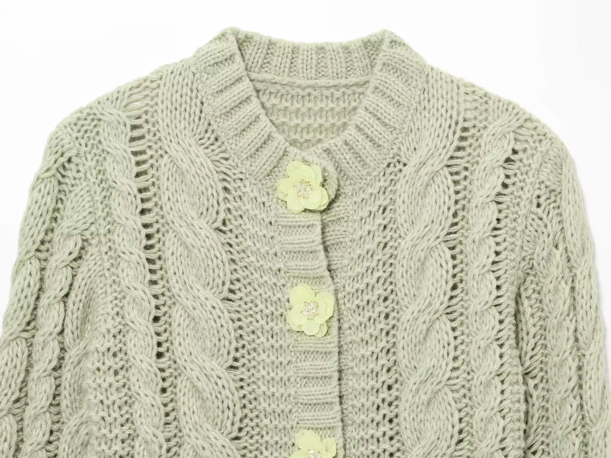 Cable Cardigan