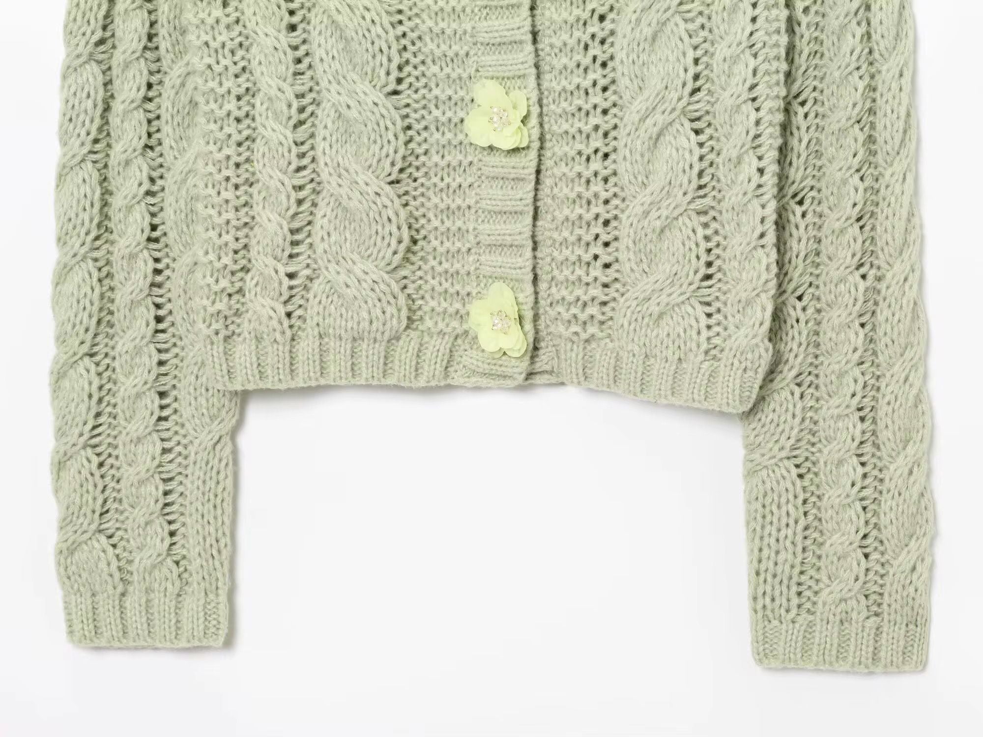 Cable Cardigan