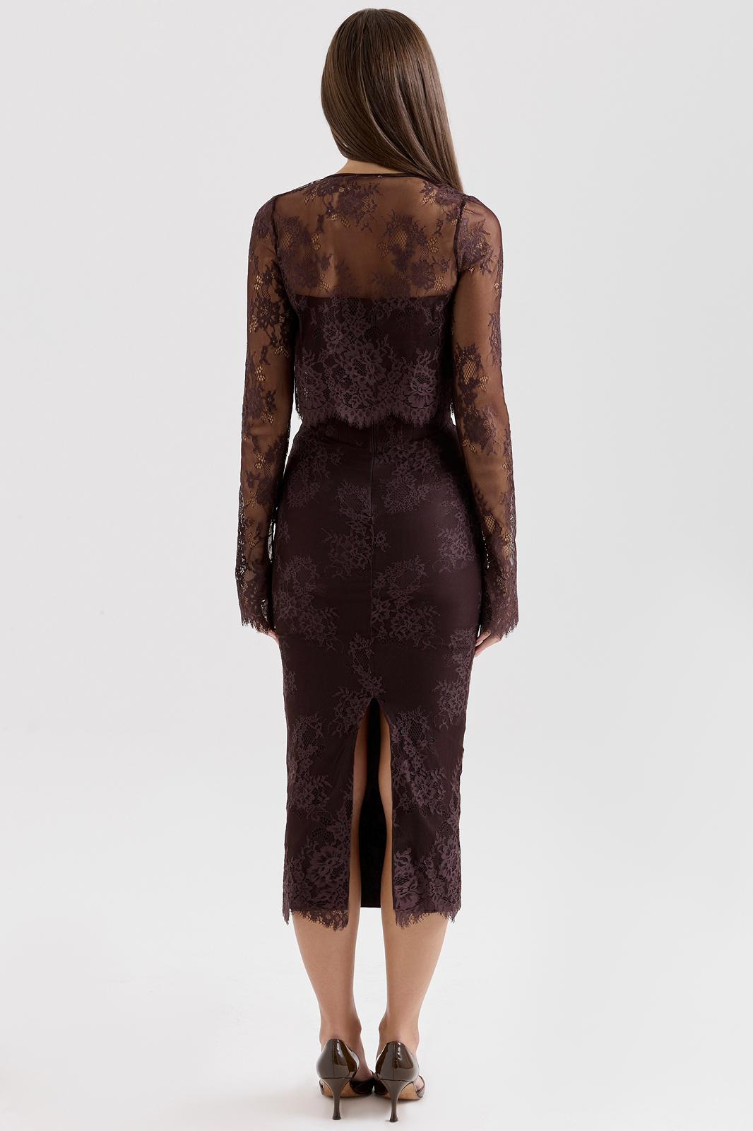 Mocha Whisper Dress