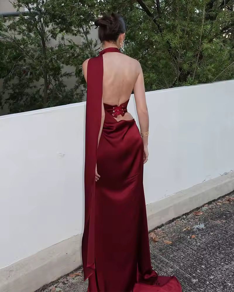Elegant Satin Dress