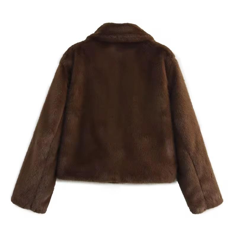 Cocoa Cloud Fur Jacket
