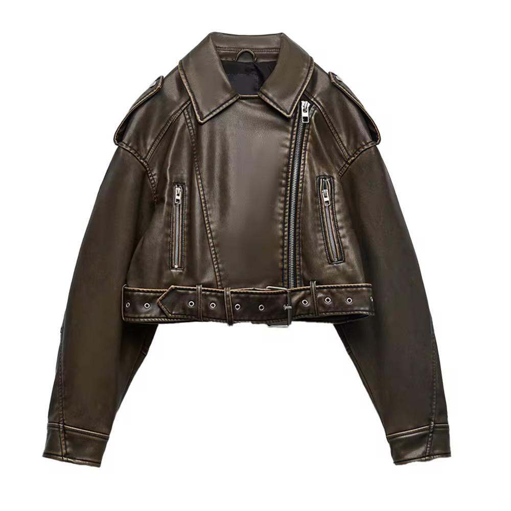 Rust Rebel Moto Jacket