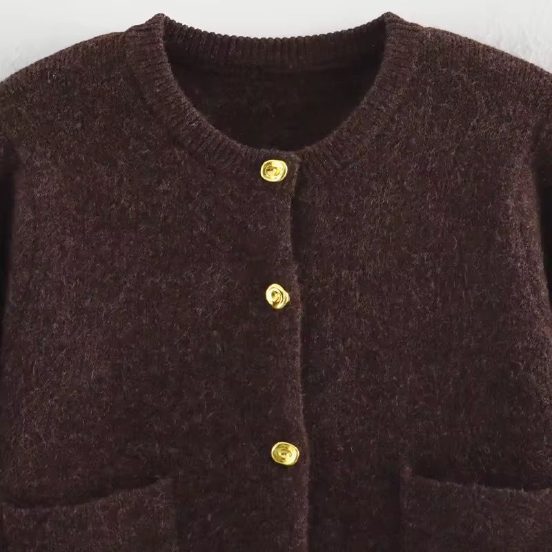 Ava Button Cardigan