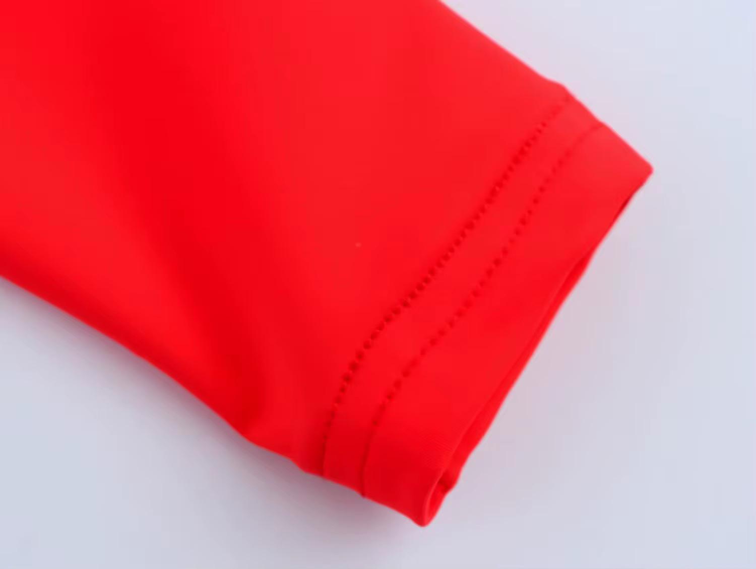 Neck Long Sleeve Bodysuit