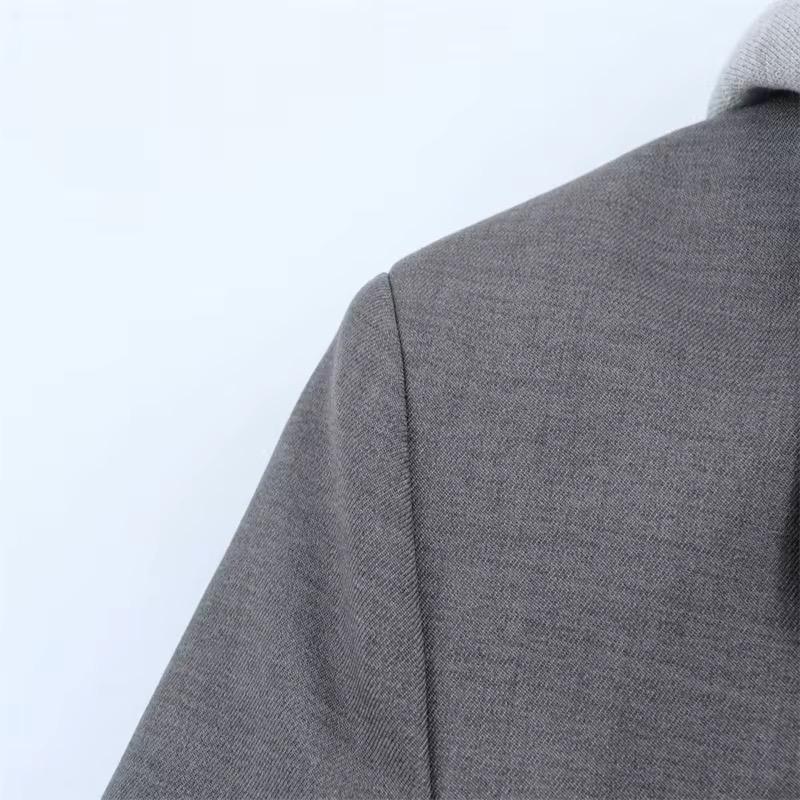 Hooded Layered Blazer